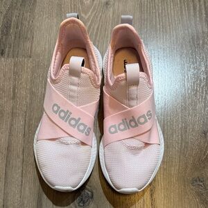 Adidas Light Pink Slip-On Shoes